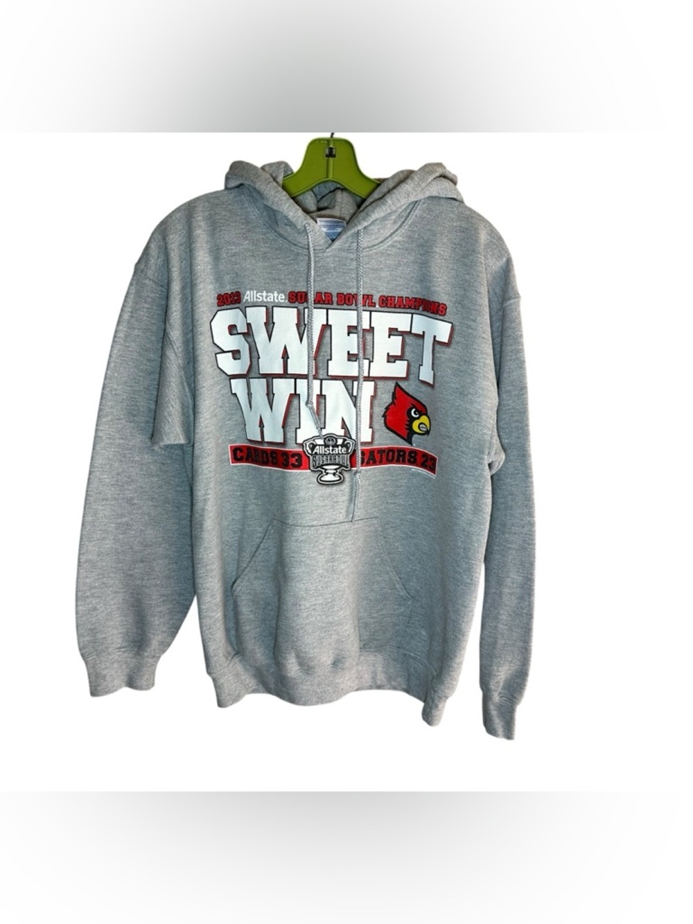 2013 Allstate Sugar Bowl champion Louisville Cardinals Hoodie size M​